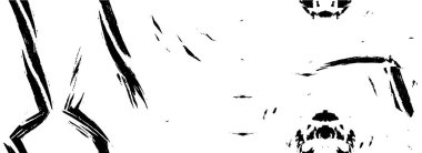 Kaba monokrom desen çizimi. Grunge 'un geçmişi. Soyut doku efekti.