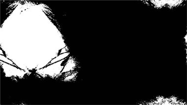 Siyah beyaz monokrom eski grunge vintage eskimiş arka plan soyut antika desenli retro model 