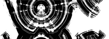 Siyah beyaz monokrom eski grunge vintage eskimiş arka plan soyut antika desenli retro model 