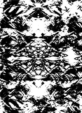 Siyah ve beyaz dokusunda sıkıntılı arkaplan 