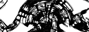 Siyah ve beyaz dokusunda sıkıntılı arkaplan 