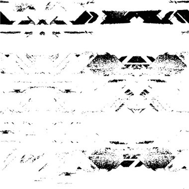 Siyah ve beyaz dokusunda sıkıntılı arkaplan 