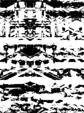 Siyah ve beyaz dokusunda sıkıntılı arkaplan 