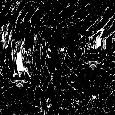 Siyah ve beyaz dokusunda sıkıntılı arkaplan 