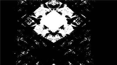 Siyah ve beyaz dokusunda sıkıntılı desen 