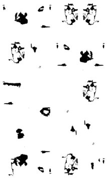 Siyah ve beyaz dokusunda sıkıntılı desen 