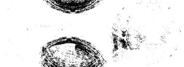 Abstract black and white vector background. Monochrome vintage surface with dirty pattern in cracks, spots, dots