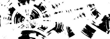 Siyah ve beyaz dokusunda sıkıntılı desen 