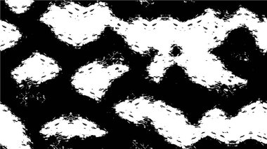 Siyah ve beyaz dokusunda sıkıntılı desen 