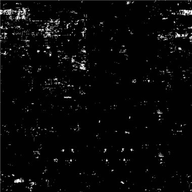 Abstract black and white vector background. Monochrome vintage surface with dirty pattern in cracks, spots, dots