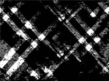 Abstract black and white vector background. Monochrome vintage surface with dirty pattern in cracks, spots, dots