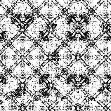 soyut dizaynlı yaratıcı siyah beyaz desen           