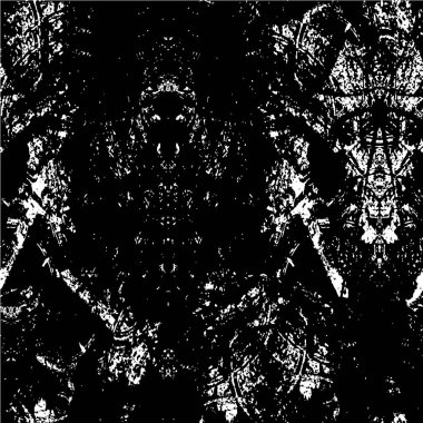 Siyah ve beyaz arkaplanın soyut grunge dokusu    