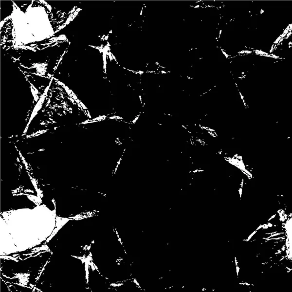 Zwart Wit Monochroom Oud Grunge Vintage Verweerde Achtergrond — Stockvector