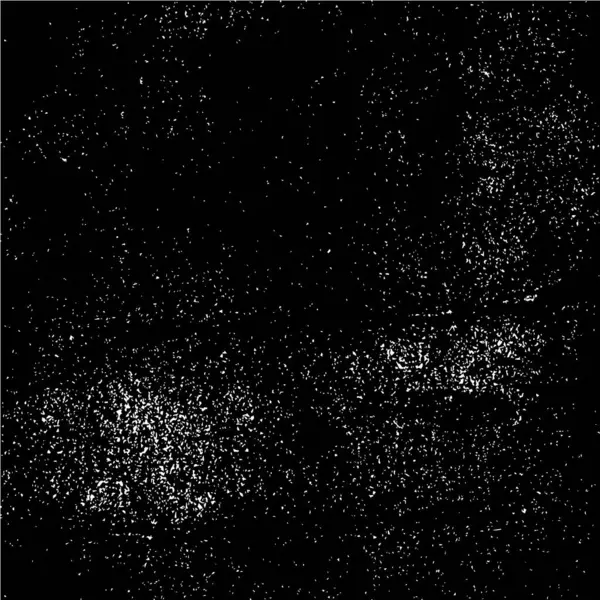 Abstract black and white vector background. Monochrome vintage surface with dirty pattern in cracks, spots, dots