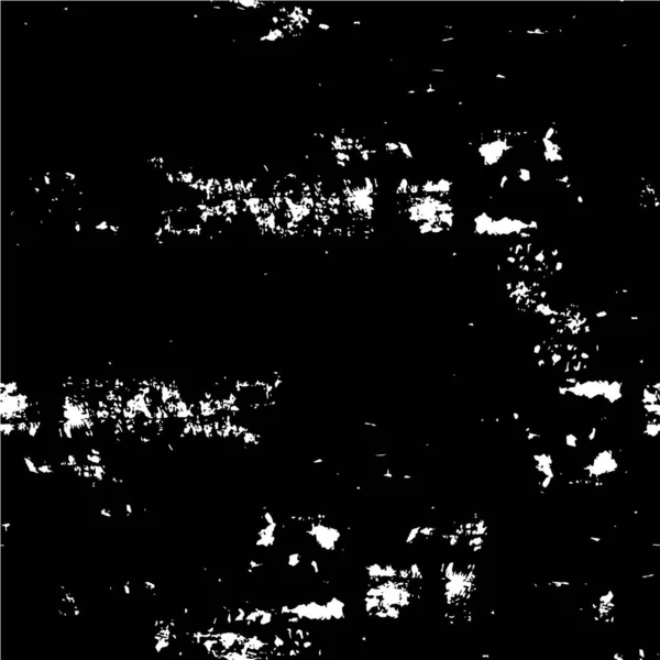 Motif Affligé Texture Noire Blanche — Image vectorielle