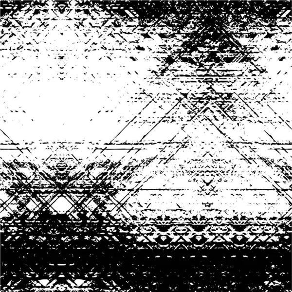 黒と白のグラウンジ抽象的なテクスチャの背景 — ストックベクタ