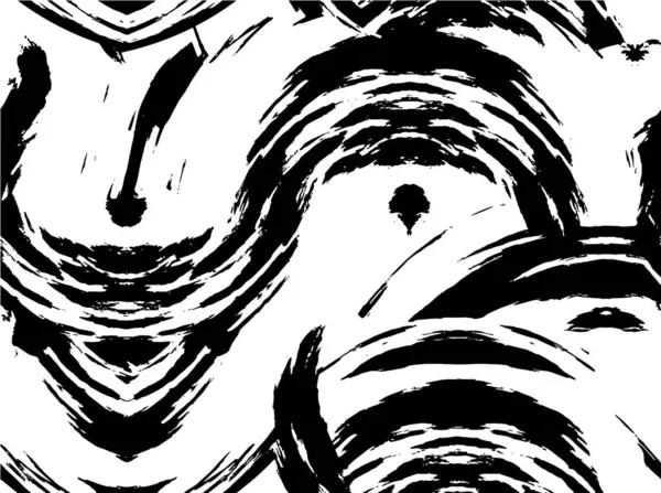 Grunge Lapisan Overlay Latar Belakang Vektor Hitam Dan Putih Abstrak - Stok Vektor