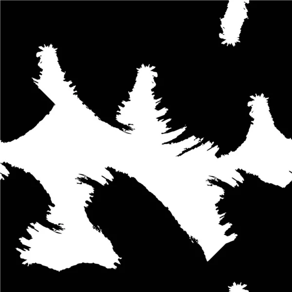 抽象的なデザインの創造的な黒と白のパターン — ストックベクタ