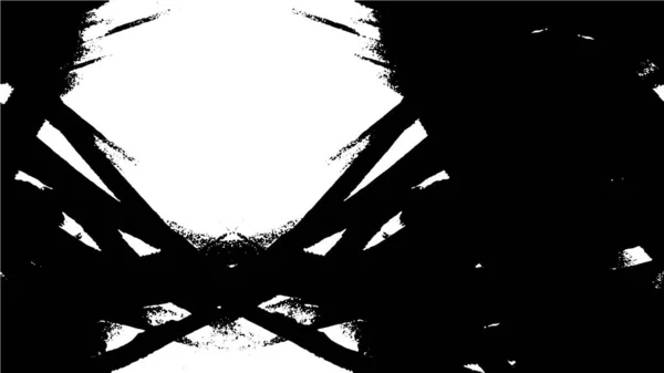 Abstrakt Grunge Struktur Svart Och Vit Bakgrund — Stock vektor