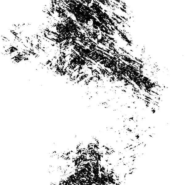 黑白背景的抽象磨擦纹理 — 图库矢量图片