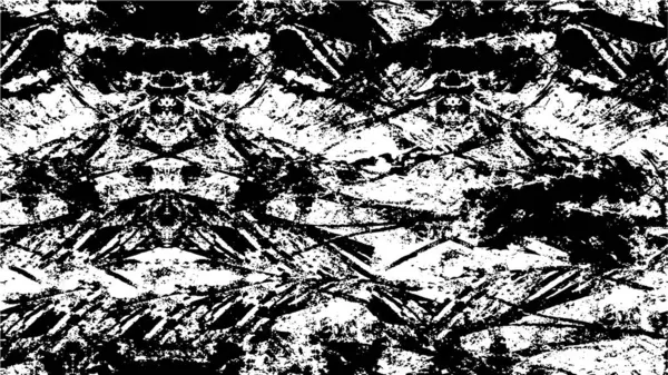 Abstrato Grunge Textura Fundo Preto Branco — Vetor de Stock