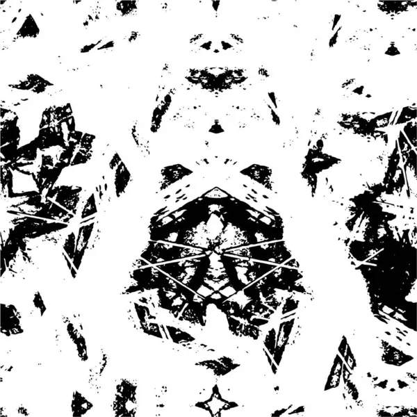Fondo Texturizado Abstracto Grunge Blanco Negro — Archivo Imágenes Vectoriales