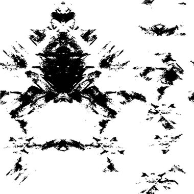 Abstract black and white vector background. Monochrome vintage surface with dirty pattern in cracks, spots, dots