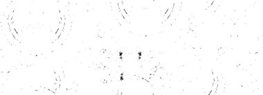 Abstract black and white vector background. Monochrome vintage surface with dirty pattern in cracks, spots, dots