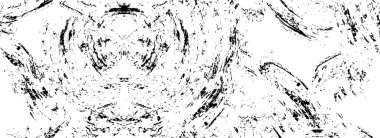 Abstract black and white vector background. Monochrome vintage surface with dirty pattern in cracks, spots, dots