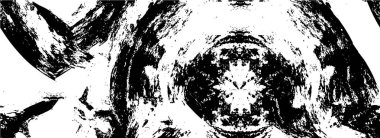 soyut dizaynlı yaratıcı siyah beyaz desen           