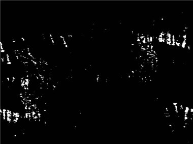 Abstract black and white vector background. Monochrome vintage surface with dirty pattern in cracks, spots, dots