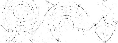 Abstract black and white vector background. Monochrome vintage surface with dirty pattern in cracks, spots, dots