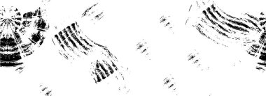 Abstract black and white vector background. Monochrome vintage surface with dirty pattern in cracks, spots, dots