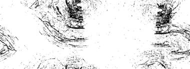 Abstract black and white vector background. Monochrome vintage surface with dirty pattern in cracks, spots, dots
