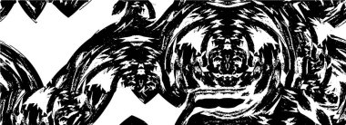  Soyut siyah beyaz arka plan. Grunge dokusu. Vektör illüstrasyonu. 