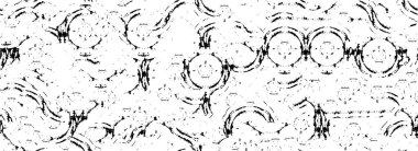  Soyut siyah beyaz arka plan. Grunge dokusu. Vektör illüstrasyonu. 