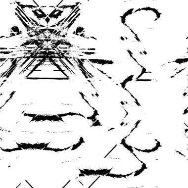 Vektör çizimi. Soyut siyah beyaz arkaplan.