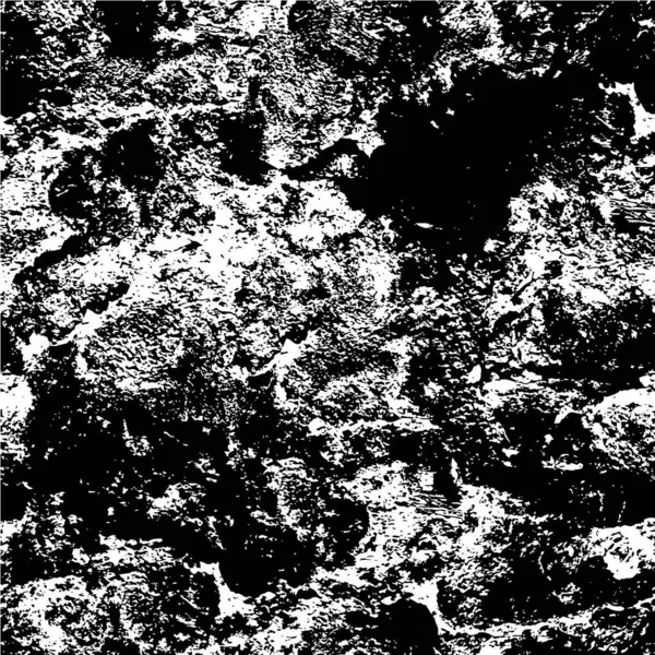 抽象的な黒と白のグランジのテクスチャ背景 — ストックベクタ