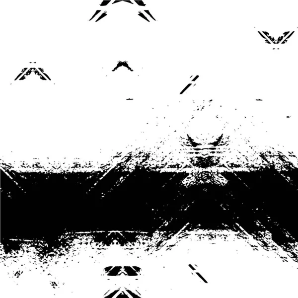 Abstract Black White Grunge Texture Background — 스톡 벡터