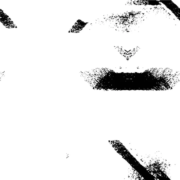 グラウンジテクスチャー 黒と白の荒い背景 — ストックベクタ