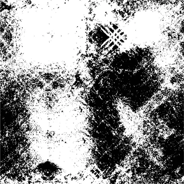 Grunge Textuur Zwart Wit Ruwe Achtergrond — Stockvector