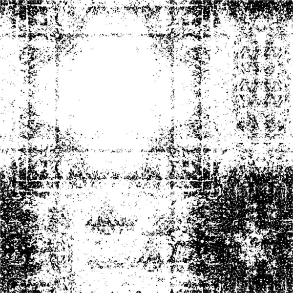Тертая Текстура Черный Белый Грубый Фон — стоковый вектор