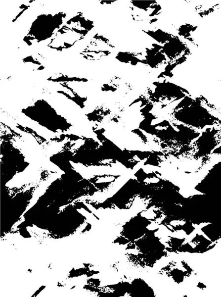 Fondo Grunge Abstracto Blanco Negro Textura Monocromática — Archivo Imágenes Vectoriales