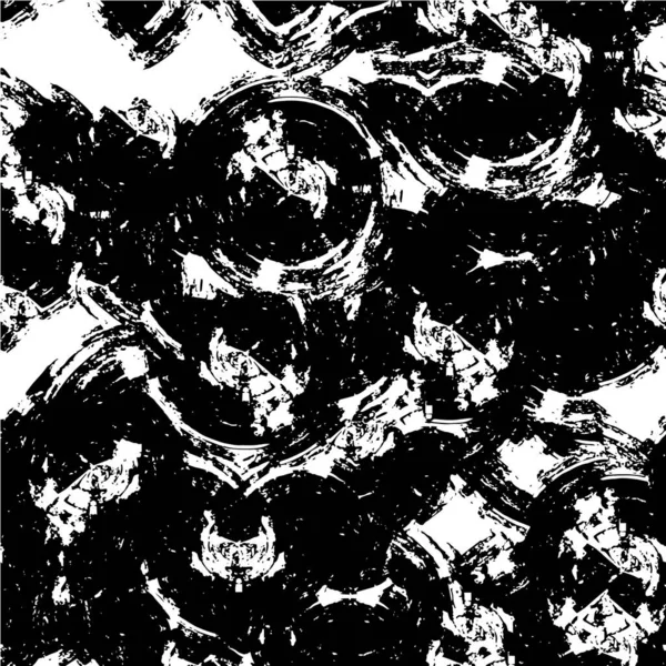 Черно Белый Фон Монохромная Текстура — стоковый вектор