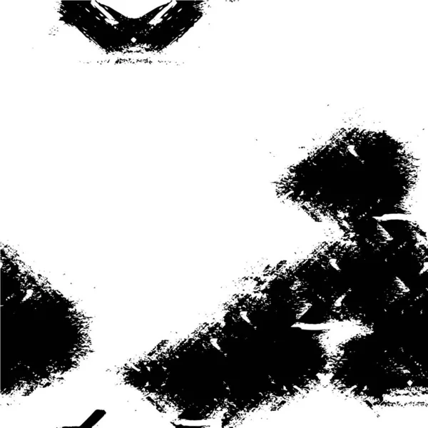 Abstracte Grunge Achtergrond Monochrome Textuur Zwart Wit — Stockvector