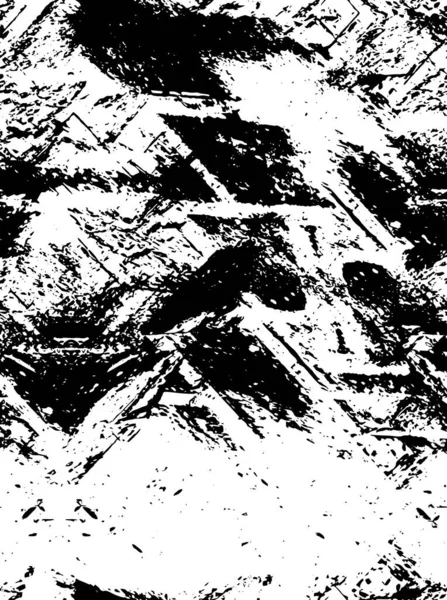 Soyut Grunge Arkaplanı Monokrom Dokusu Siyah Beyaz — Stok Vektör