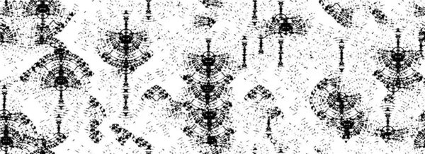 Fond Abstrait Grunge Noir Blanc Illustration Vectorielle — Image vectorielle
