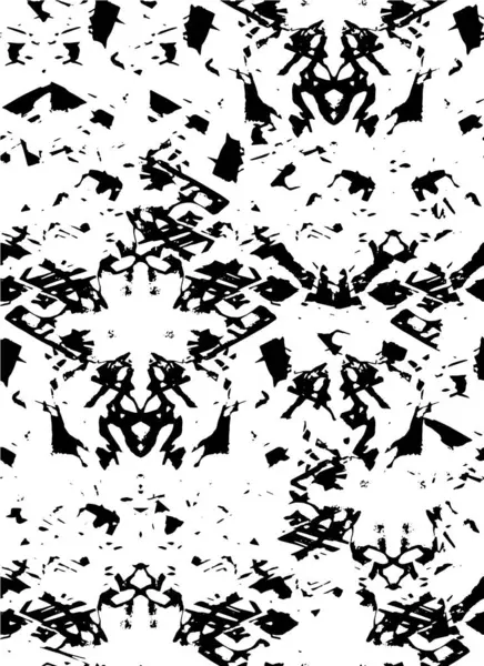 Ασπρόμαυρο Grunge Αφηρημένο Φόντο Εικονογράφηση Διανύσματος — Διανυσματικό Αρχείο