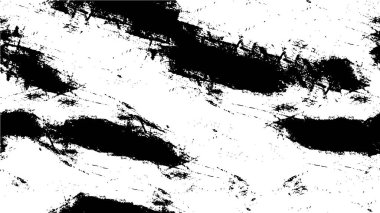 Abstract black and white vector background. Monochrome vintage surface with dirty pattern in cracks, spots, dots